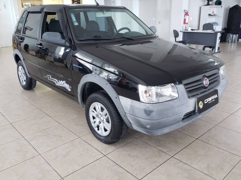 UNO 1 0 MPI MILLE WAY ECONOMY 8V FLEX 4P MANUAL 2013 FARROUPILHA