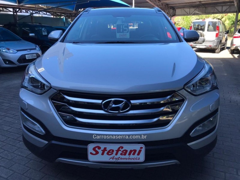 SANTA FÉ 3.3 MPFI 4X4 7 LUGARES V6 270CV GASOLINA 4P AUTOMÁTICO - 2014 - FELIZ