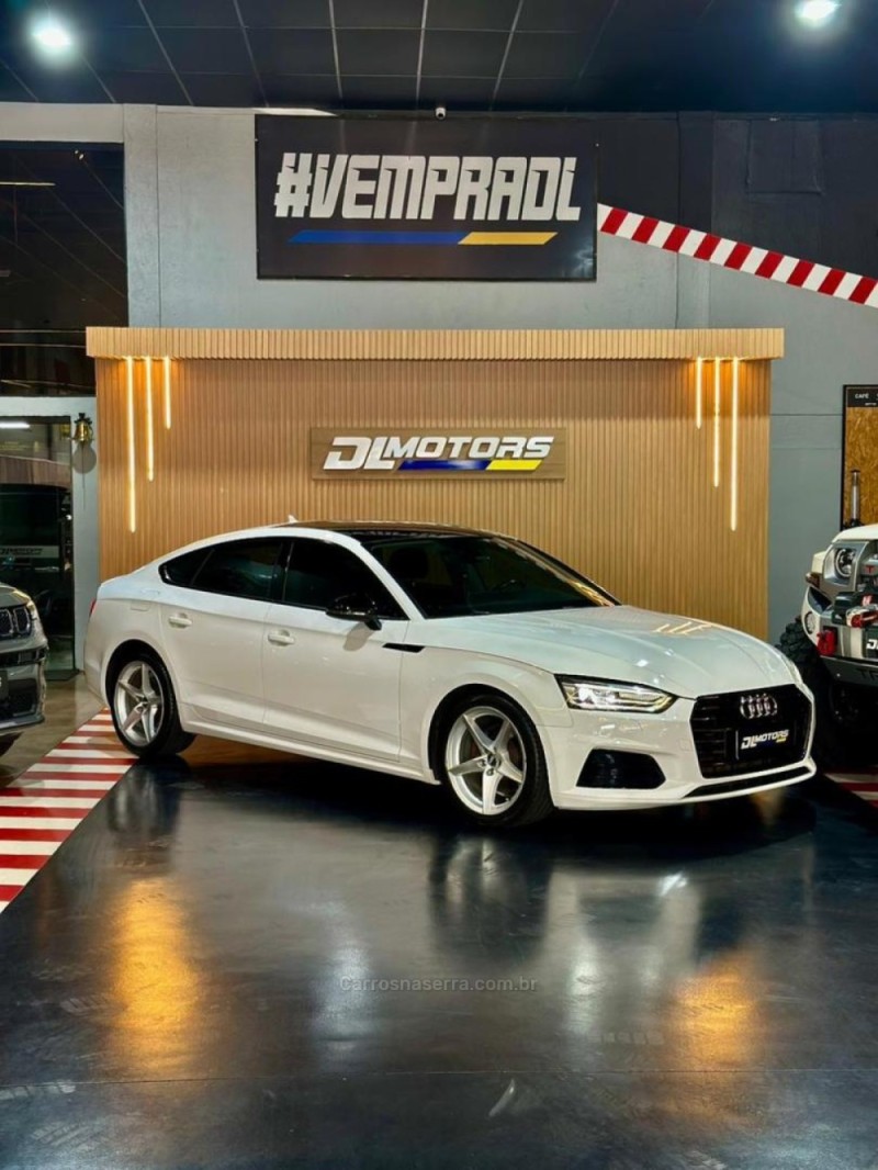 A5 2.0 SPORTBACK PERFORMANCE BLACK S GASOLINA 4P AUTOMÁTICO - 2018 - LAJEADO