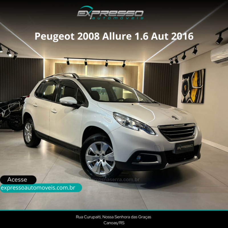 2008 1.6 16V FLEX ALLURE 4P AUTOMÁTICO - 2016 - CANOAS