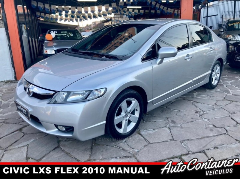 CIVIC 1.8 LXS 16V FLEX 4P MANUAL 2010 CAXIAS DO SUL Carros na Serra