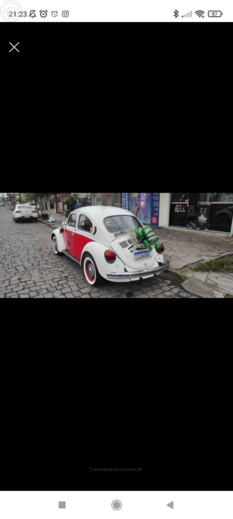 FUSCA 1.6 8V GASOLINA 2P MANUAL