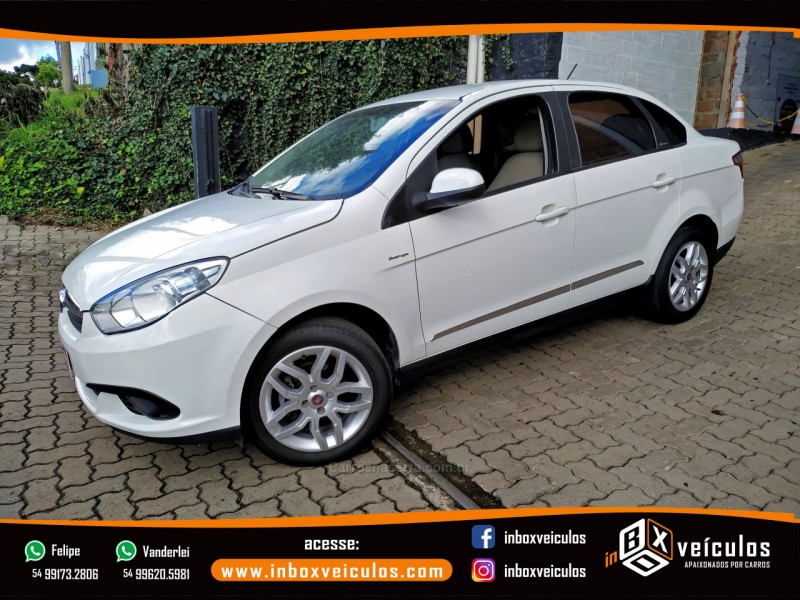 grand siena 1.6 mpi essence 16v flex 4p automatizado 2013 gramado