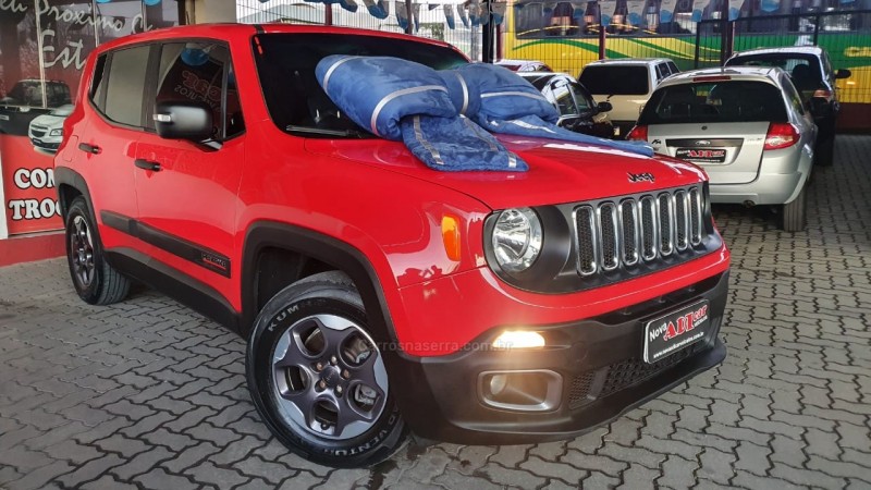 renegade 1.8 16v flex sport 4p manual 2016 caxias do sul