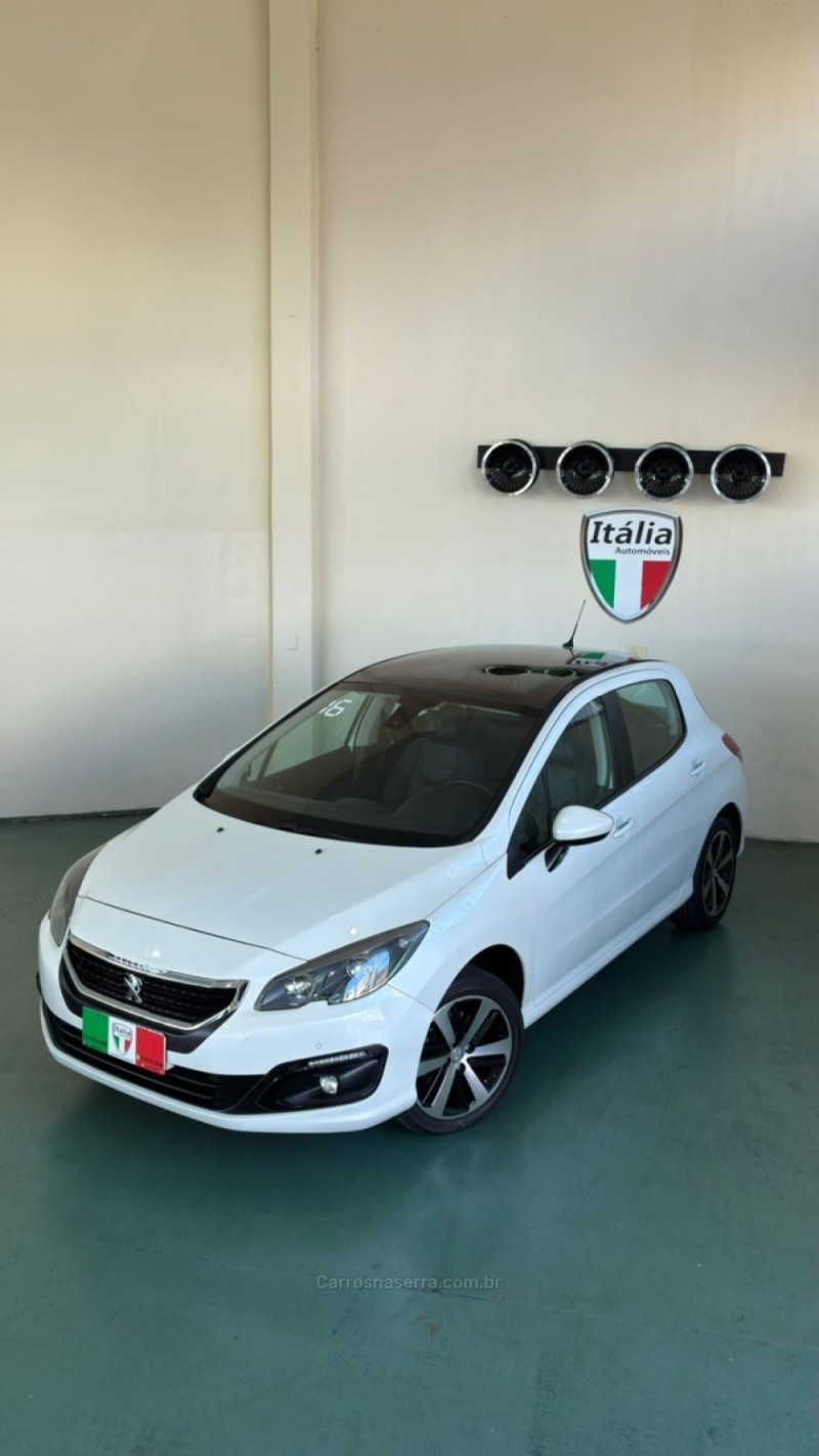308 1.6 griffe thp 16v flex 4p automatico 2016 caxias do sul