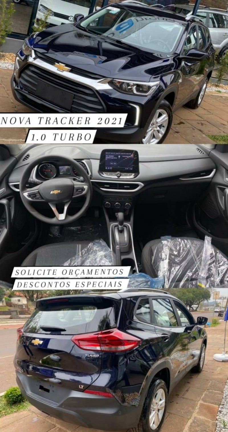 TRACKER 1.0 12V LT TURBO FLEX 4P AUTOMÁTICO - 2021 - LAGOA VERMELHA