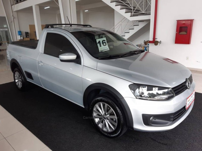 saveiro 1.6 mi trendline cs 8v flex 2p manual 2016 veranopolis