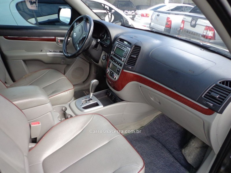 SANTA FÉ 2.7 MPFI GLS V6 24V 200CV GASOLINA 4P AUTOMÁTICO - 2009 - FARROUPILHA