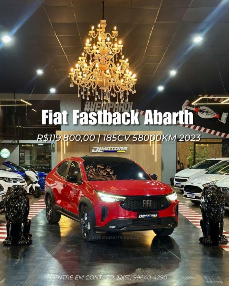 FASTBACK 1.3 ABARTH 270 TURBO FLEX 4P AUTOMÁTICO