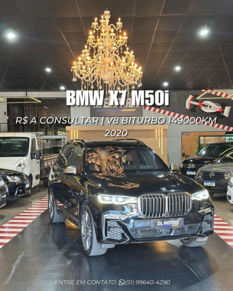 x7 4.4 xdrive 50i m sport v8 bi turbo 32v gasolina 4p automatico 2020 lajeado