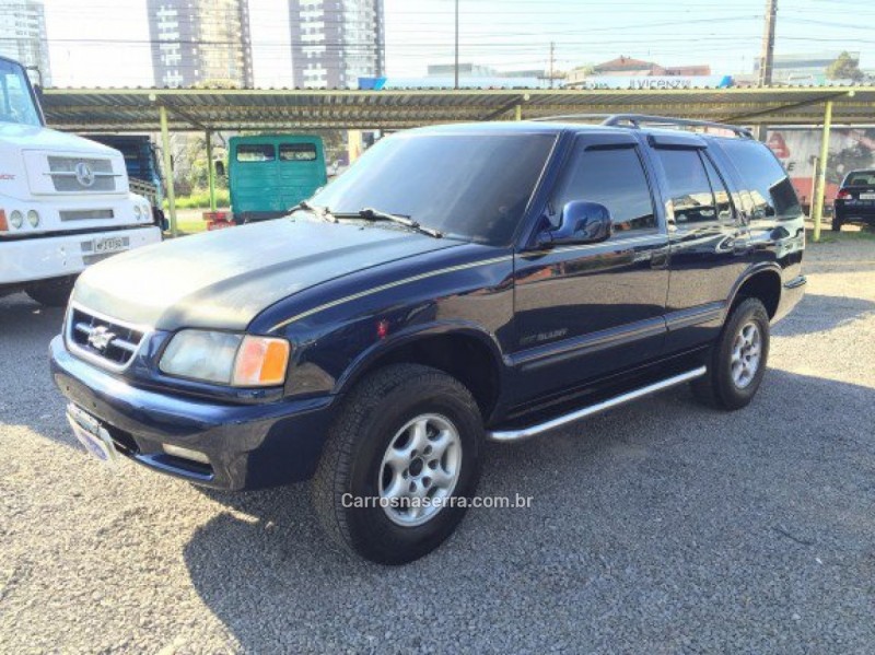 CHEVROLET - BLAZER - 2002/2003 - Azul - R$ 63.999,00 - Nova Eskina  Automóveis e Camionetes