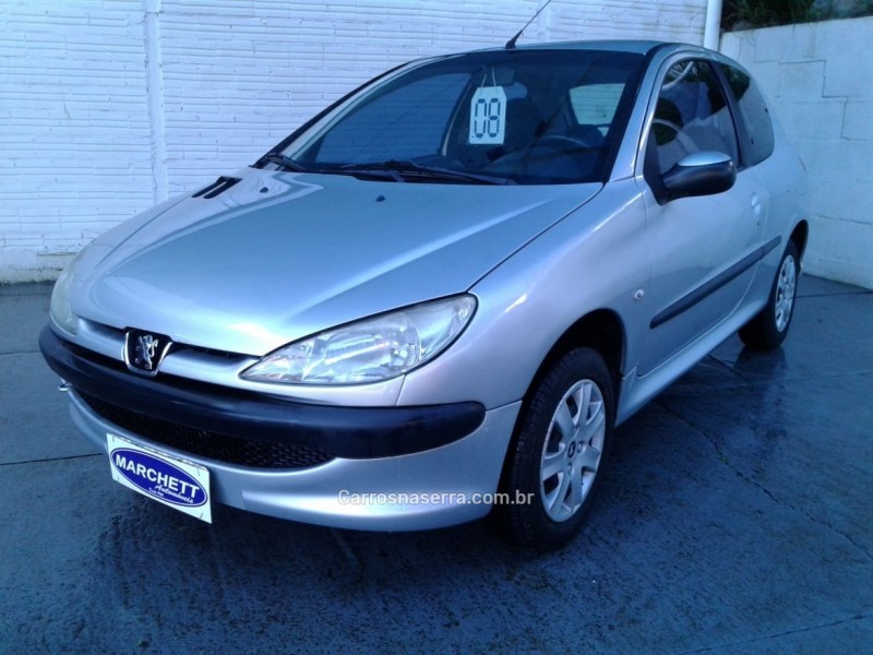 206 1.4 SENSATION 8V FLEX 2P MANUAL - 2008 - CAXIAS DO SUL