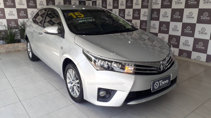 corolla 2.0 altis 16v flex 4p automatico 2015 taquara