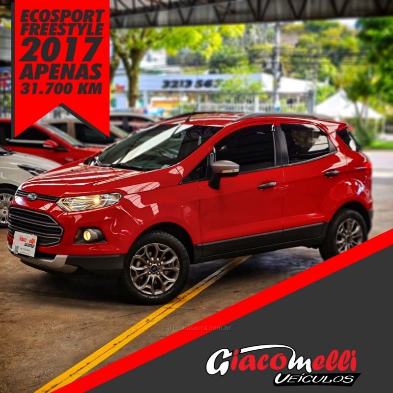 ecosport 1.6 freestyle 16v flex 4p manual 2017 caxias do sul