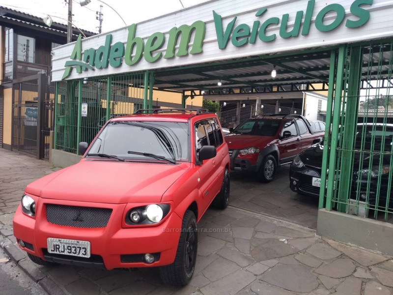 pajero tr4 2.0 4x4 16v 131cv gasolina 4p manual 2008 caxias do sul