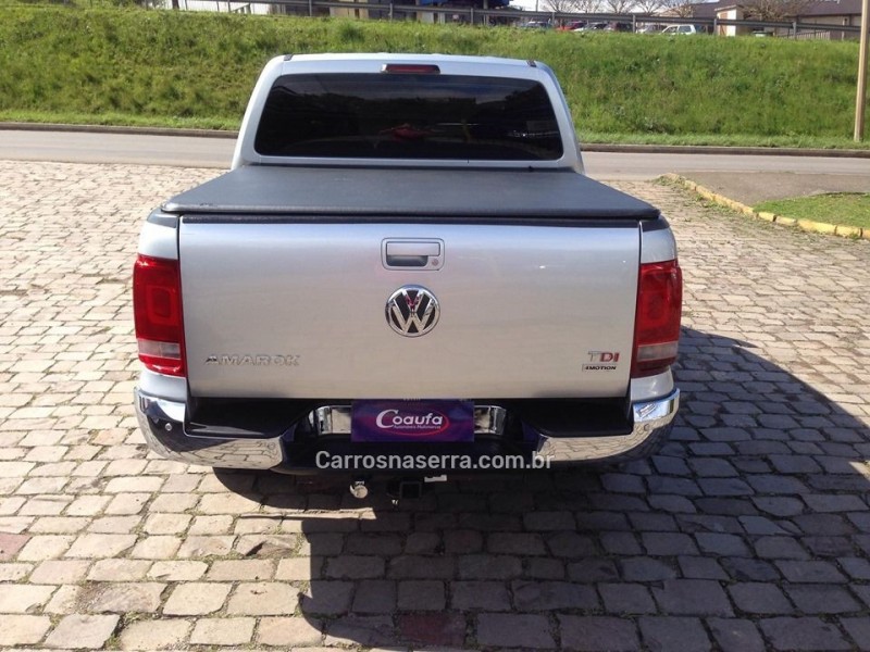 AMAROK 2.0 HIGHLINE 4X4 CD 16V TURBO INTERCOOLER DIESEL 4P AUTOMÁTICO - 2013 - FARROUPILHA