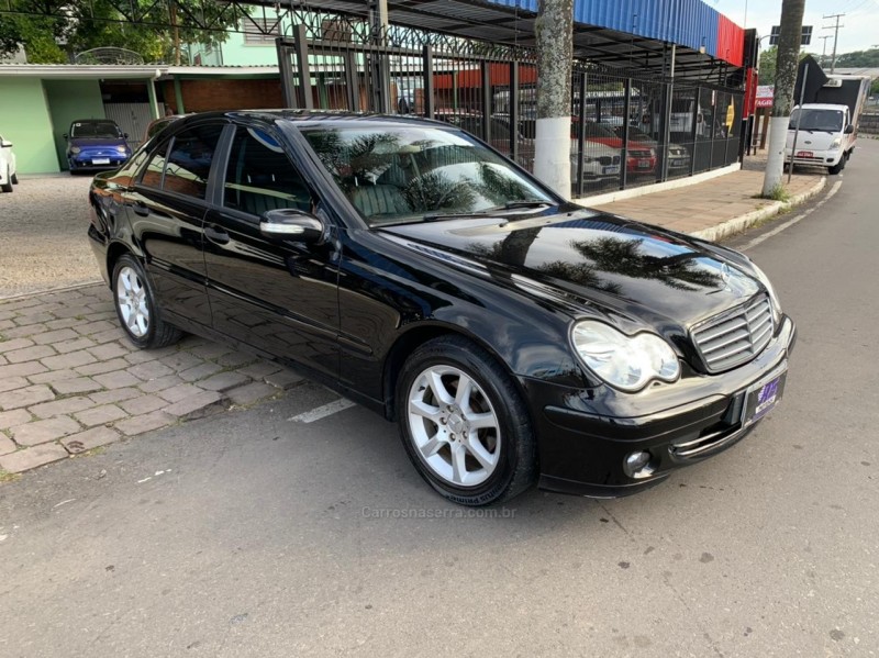 c 180 1.6 classic kompressor special gasolina 4p automatico 2007 caxias do sul