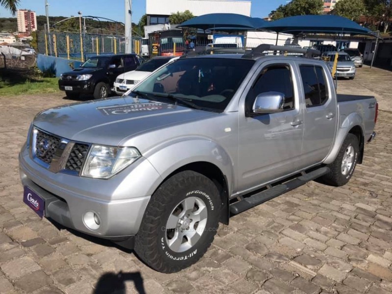 frontier 2.5 le 4x4 cd turbo eletronic diesel 4p automatico 2010 farroupilha