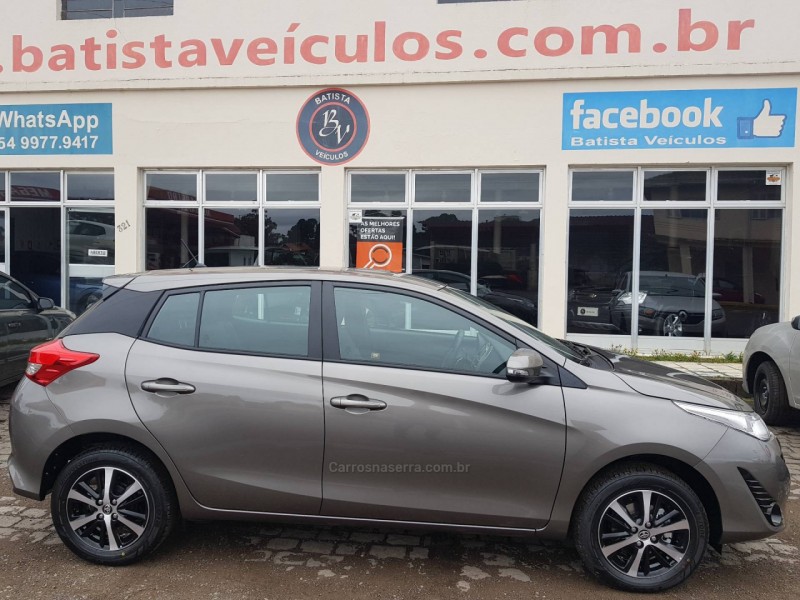 yaris 1.5 xl connect 16v flex 4p automatico 2021 sao francisco de paula