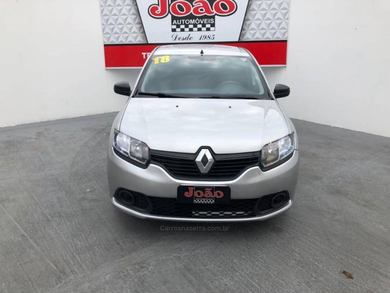 sandero 1.0 authentique 12v flex 4p manual 2018 casca
