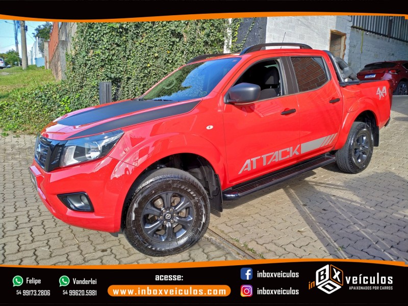 frontier 2.3 attack 4x4 cd bi turbo diesel 4p automatico 2020 gramado