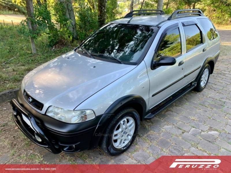 palio 1.8 mpi adventure weekend 8v gasolina 4p manual 2004 nova prata