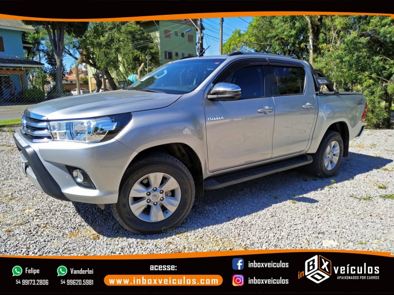 hilux 2.8 srv 4x4 cd 16v diesel 4p automatico 2018 gramado