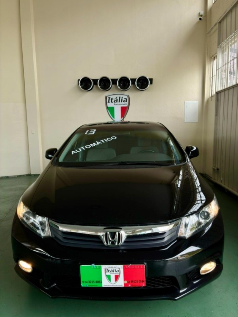 CIVIC 1.8 LXS 16V FLEX 4P AUTOMÁTICO - 2013 - CAXIAS DO SUL