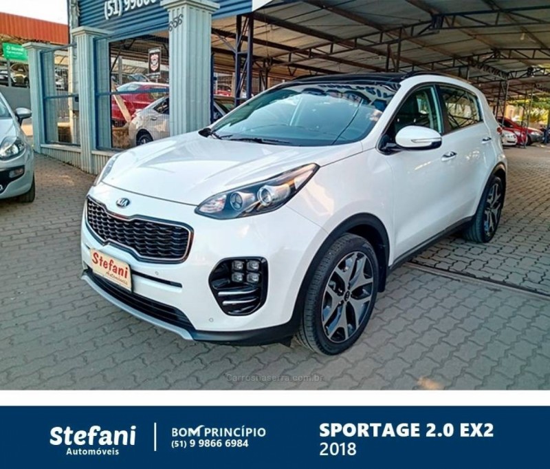 sportage 2.0 ex 4x2 16v flex 4p automatico 2018 bom principio