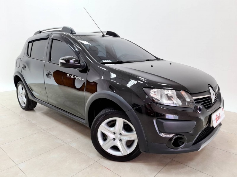 sandero 1.6 stepway 16v flex 4p manual 2015 santa cruz do sul