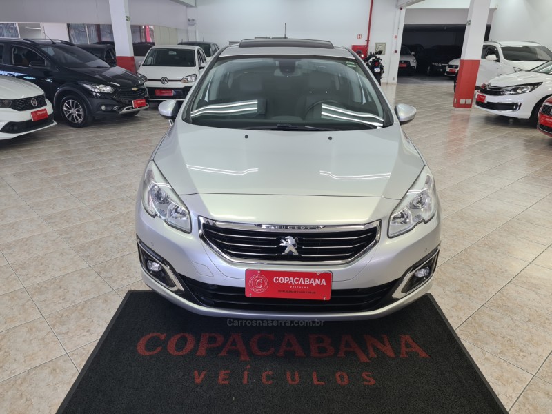 408 1.6 griffe 16v turbo gasolina 4p automatico 2017 caxias do sul