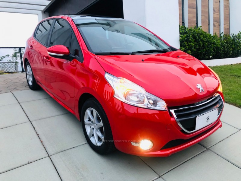 208 1.5 allure 8v flex 4p manual 2014 nova petropolis