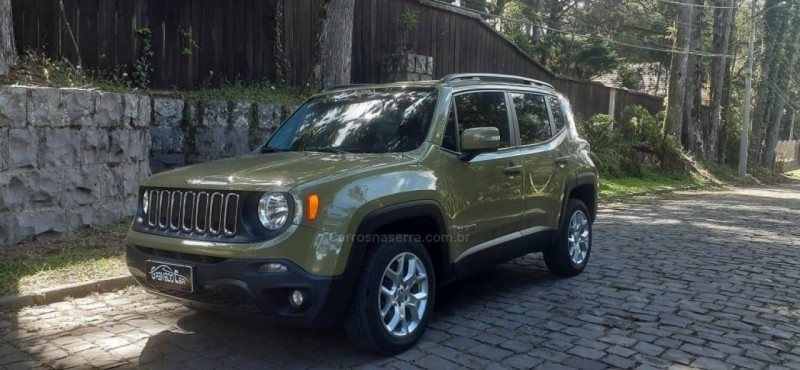 renegade 2.0 16v turbo diesel longitude 4p 4x4 automatico 2016 canela