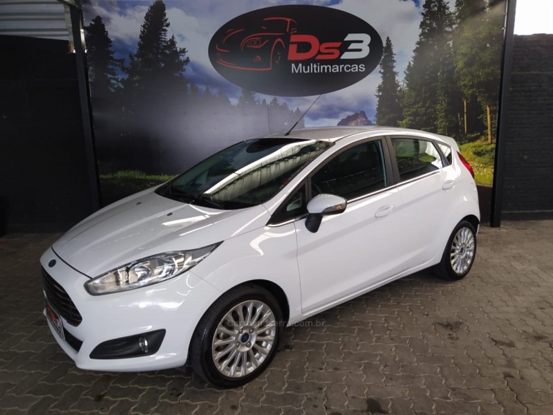 fiesta 1.6 titanium hatch 16v flex 4p automatico 2017 caxias do sul