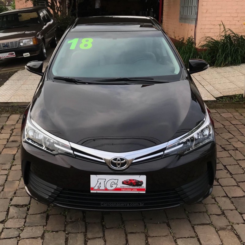 corolla 1.8 gli 16v flex 4p automatico 2018 casca
