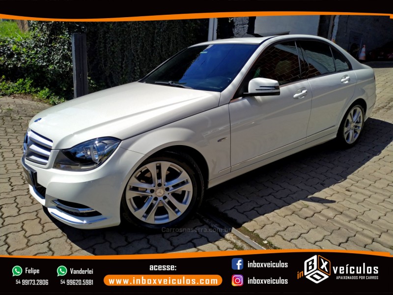 c 200 1.8 cgi avantgarde 16v gasolina 4p automatico 2012 gramado
