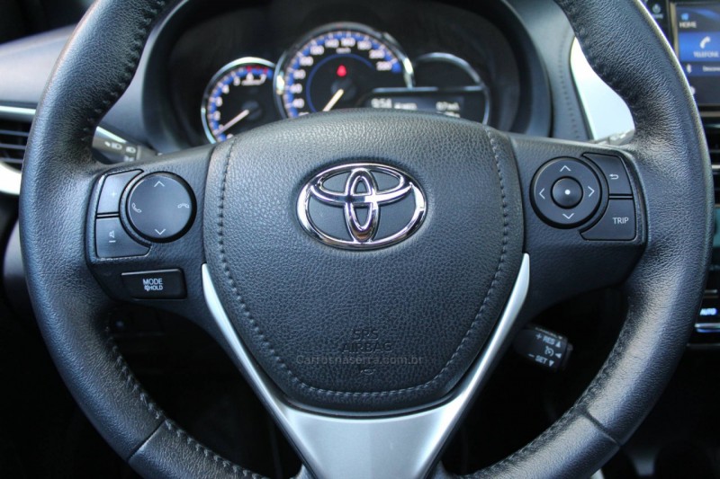 YARIS 1.5 XLS CONNECT 16V FLEX 4P AUTOMÁTICO - 2023 - FLORES DA CUNHA