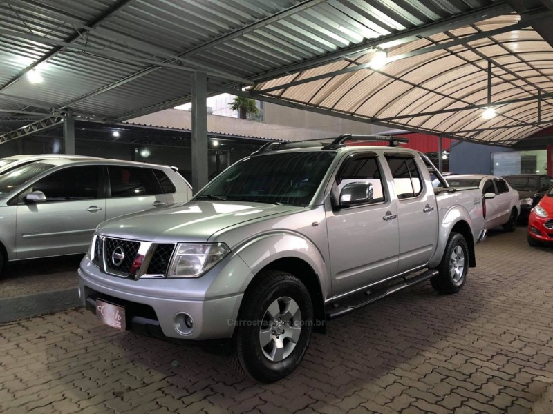 frontier 2.5 sel 4x4 cd turbo eletronic diesel 4p automatico 2008 bom principio