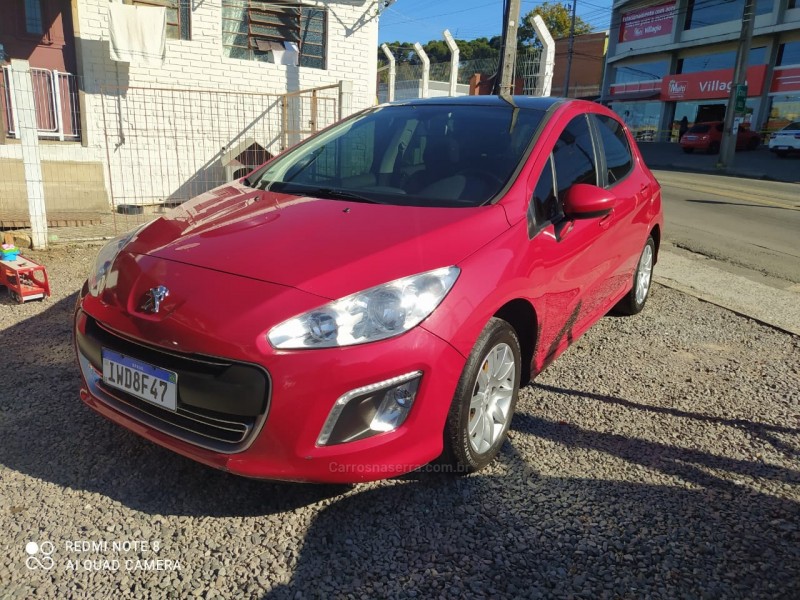 308 1.6 active 16v flex 4p manual 2014 caxias do sul
