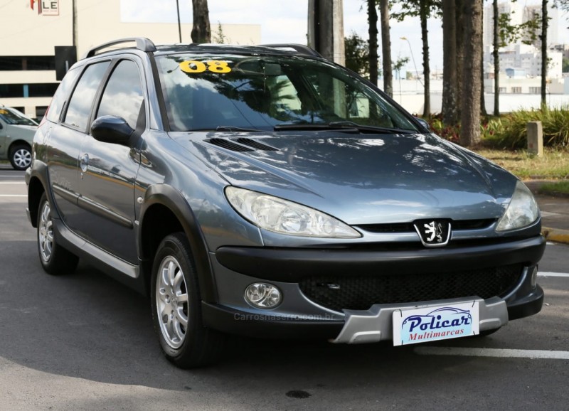 206 1.6 presence sw 8v flex 4p manual 2008 caxias do sul