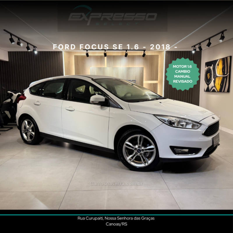focus 1.6 se plus 16v flex 4p manual 2018 canoas