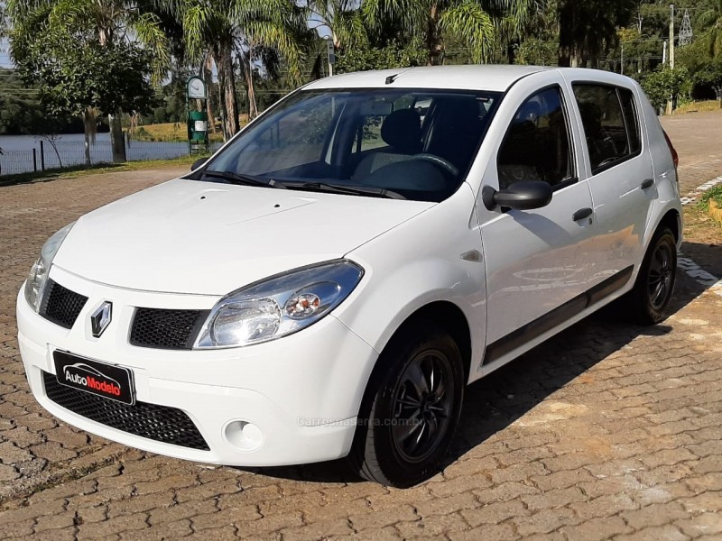 sandero 1.6 expression 8v flex 4p manual 2009 caxias do sul