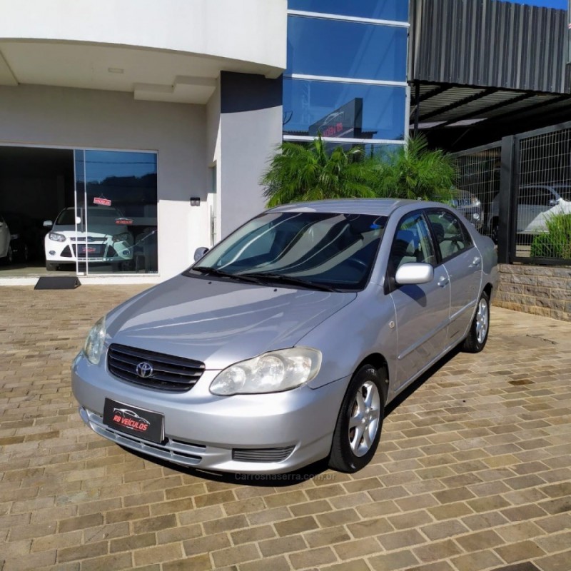 corolla 1.8 xei 16v flex 4p manual 2003 guapore