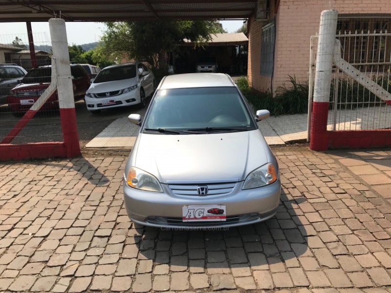 civic 1.7 lx 16v gasolina 4p automatico 2002 casca