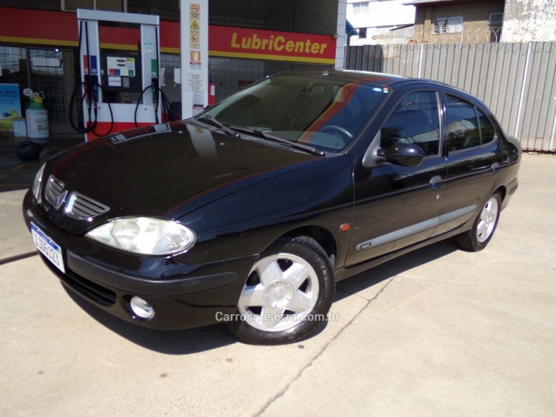 megane 2.0 rxe sedan 8v gasolina 4p manual 2001 caxias do sul