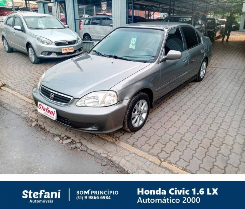 civic 1.6 lx 16v gasolina 4p automatico 2000 bom principio
