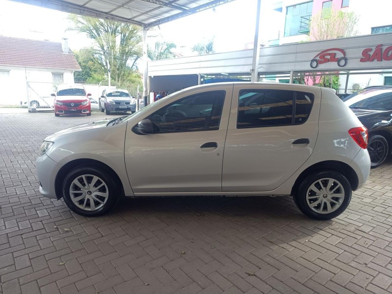 SANDERO 1.0 AUTHENTIQUE 12V FLEX 4P MANUAL - 2015 - CAXIAS DO SUL