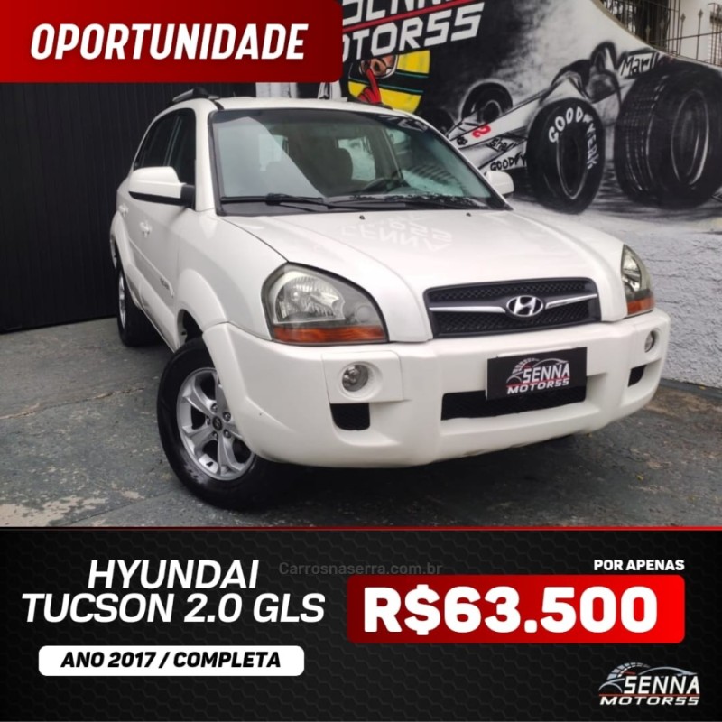 tucson 2.0 mpfi gls 16v 143cv 2wd flex 4p automatico 2017 caxias do sul