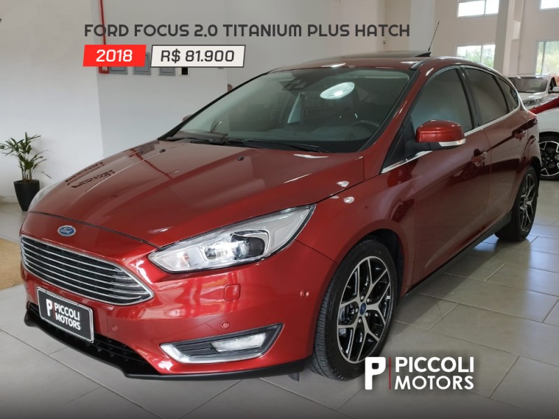 focus 2.0 titanium plus hatch 16v flex 4p auto 2018 caxias do sul