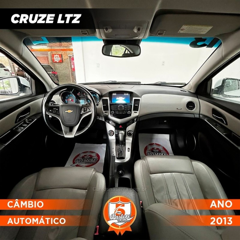 CRUZE 1.8 LTZ 16V FLEX 4P AUTOMÁTICO - 2013 - VACARIA